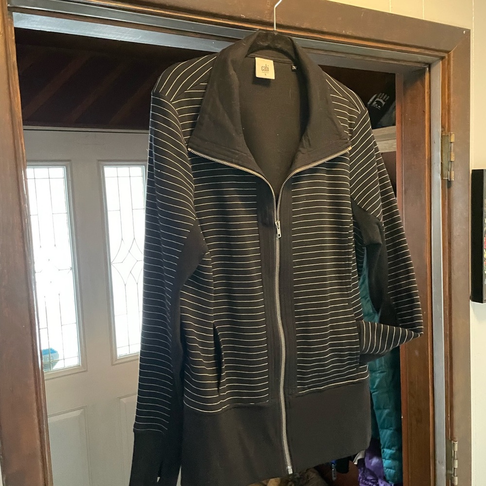 Soft zip up jacket